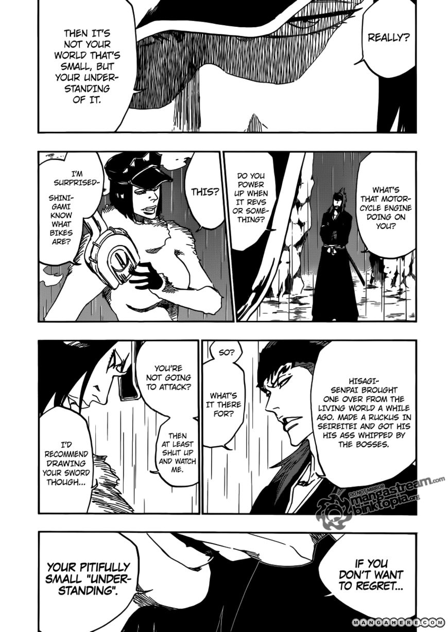 Bleach Chapter 465 page 11 - Chapter 465 : Bad Blood Exhaust