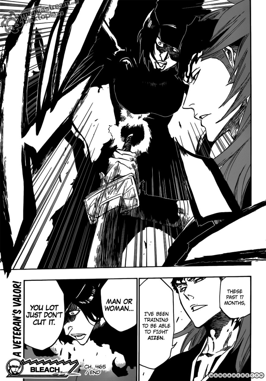 Bleach Chapter 465 page 19 - Chapter 465 : Bad Blood Exhaust