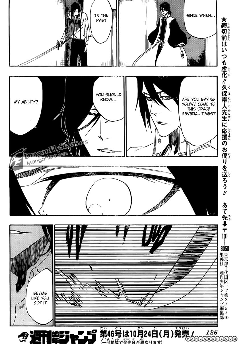 Bleach manga, chapter 468, page 17 of 20