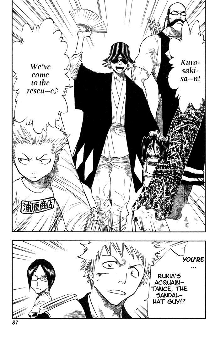 Bleach manga, chapter 47, page 18 of 19