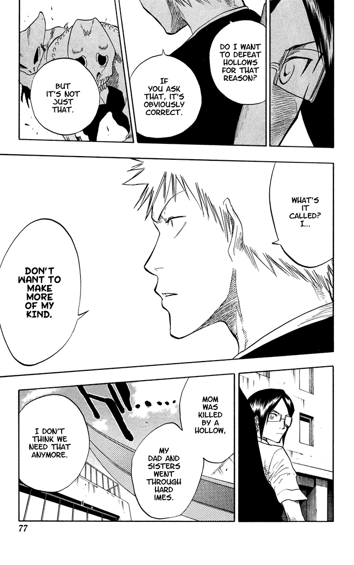Bleach manga, chapter 47, page 8 of 19