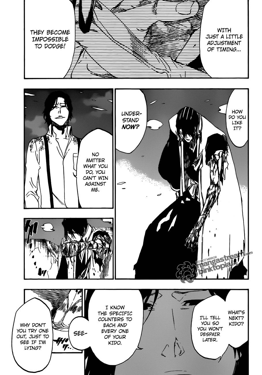 Bleach manga, chapter 472, page 17 of 21