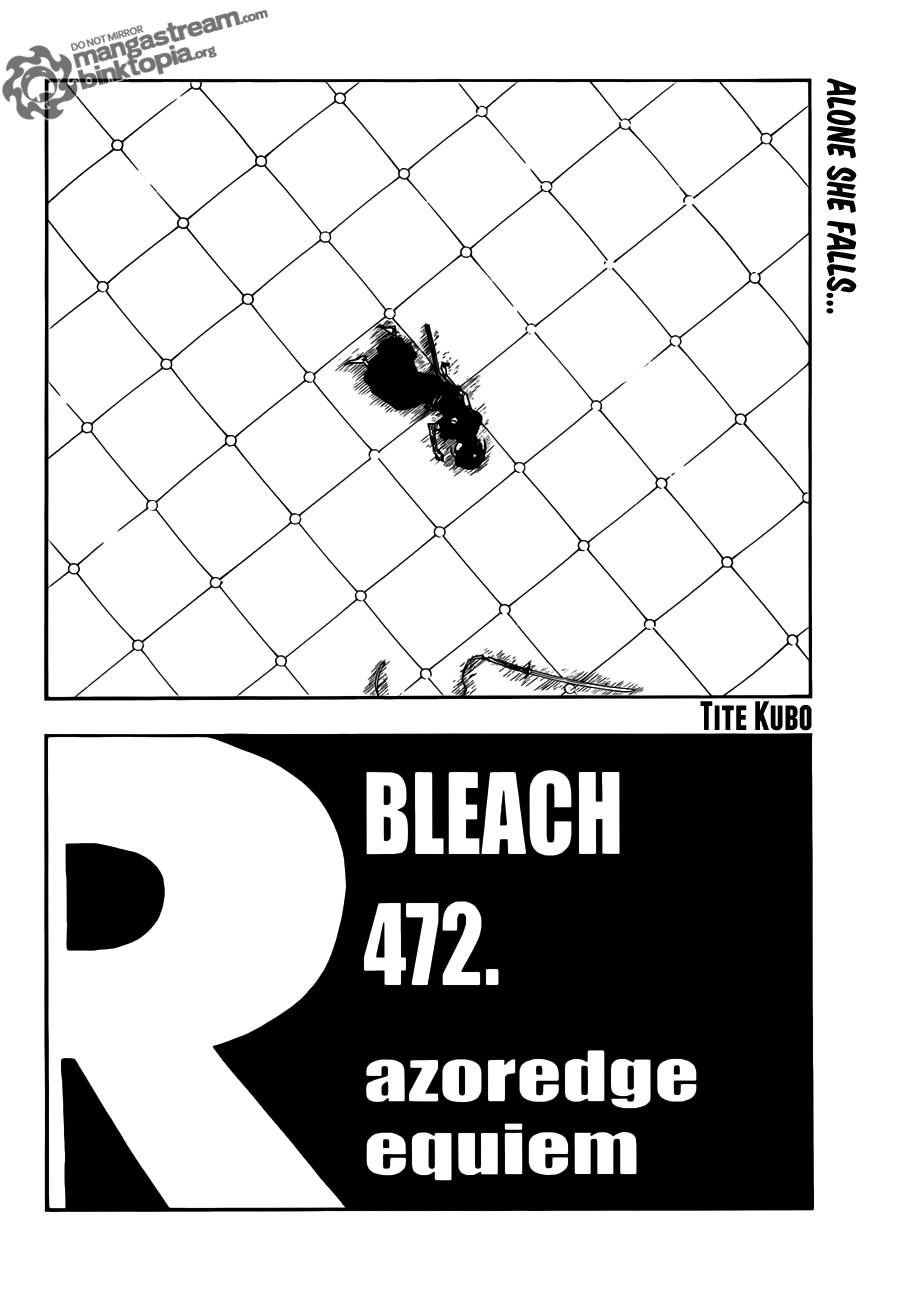 Bleach manga, chapter 472, page 3 of 21
