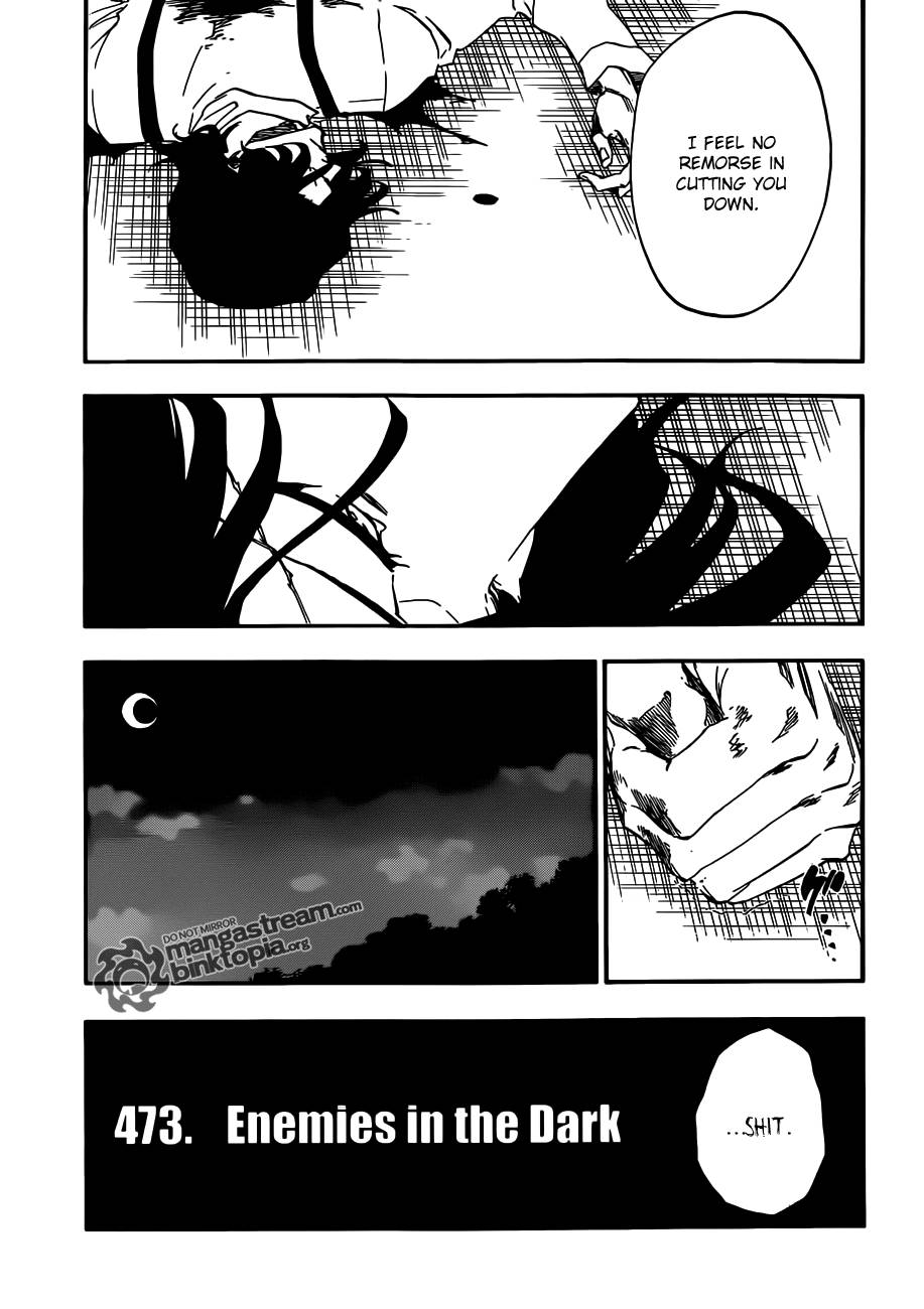 Bleach Chapter 473 page 4 - Chapter 473 : Enemies in the Dark