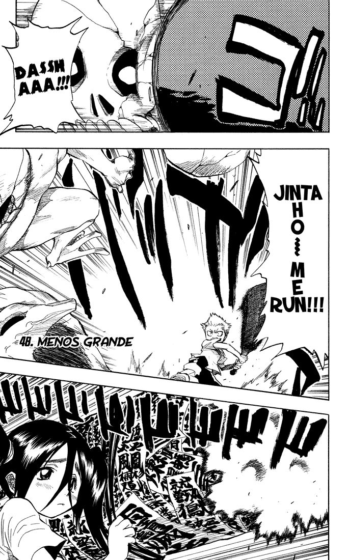 Bleach Chapter 48 page 1 - Chapter 48: Menos Grande