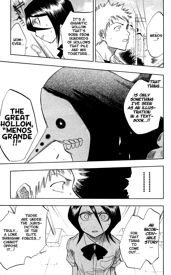 Bleach Chapter 48 page 8 - Chapter 48: Menos Grande