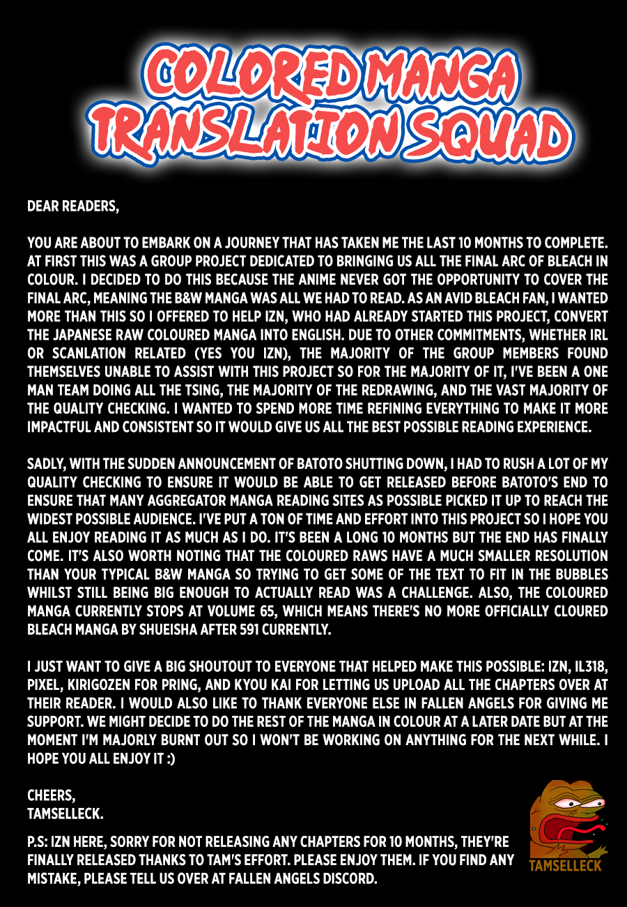 Bleach manga, chapter 480, page 2 of 24