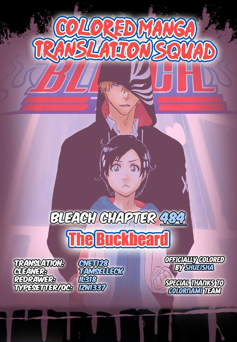 Bleach Chapter 484 page 1 - Chapter 484 : The Buckbeard