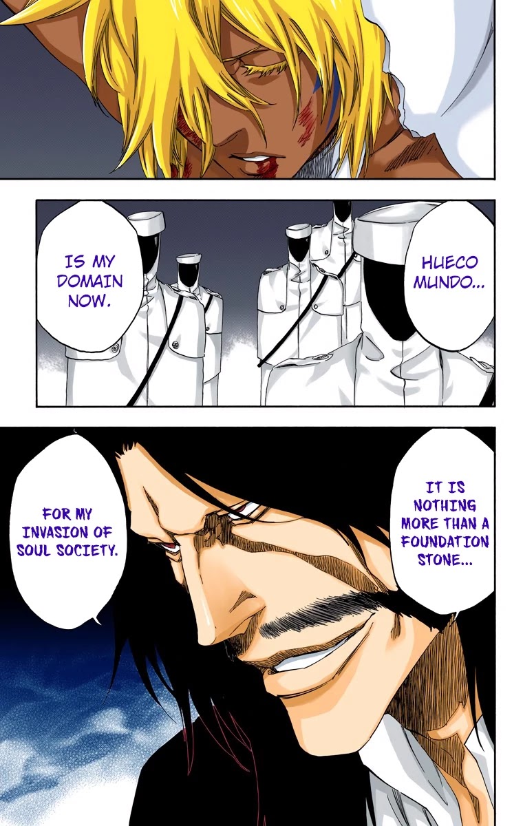 Bleach manga, chapter 485, page 19 of 20