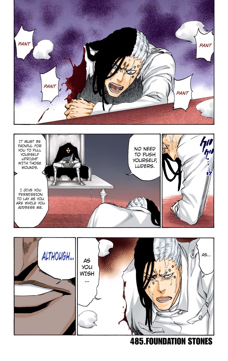 Bleach manga, chapter 485, page 3 of 20