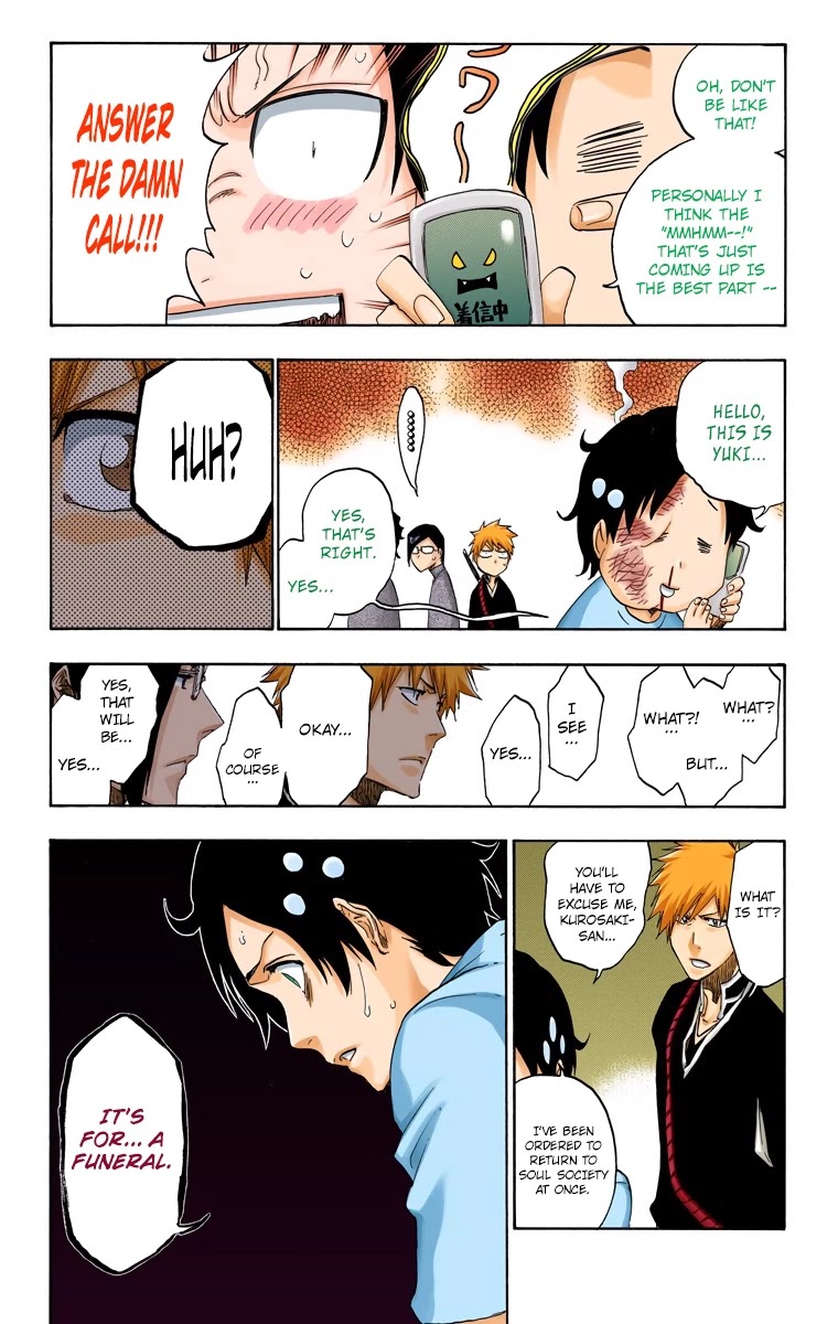 Bleach manga, chapter 485, page 8 of 20