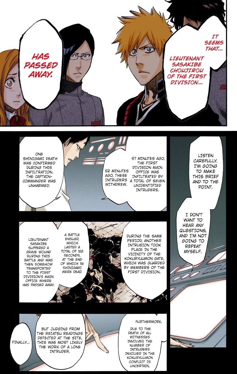 Bleach manga, chapter 485, page 9 of 20