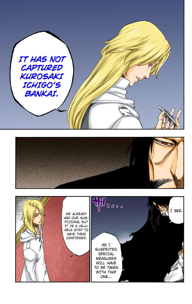 Bleach manga, chapter 486, page 17 of 20