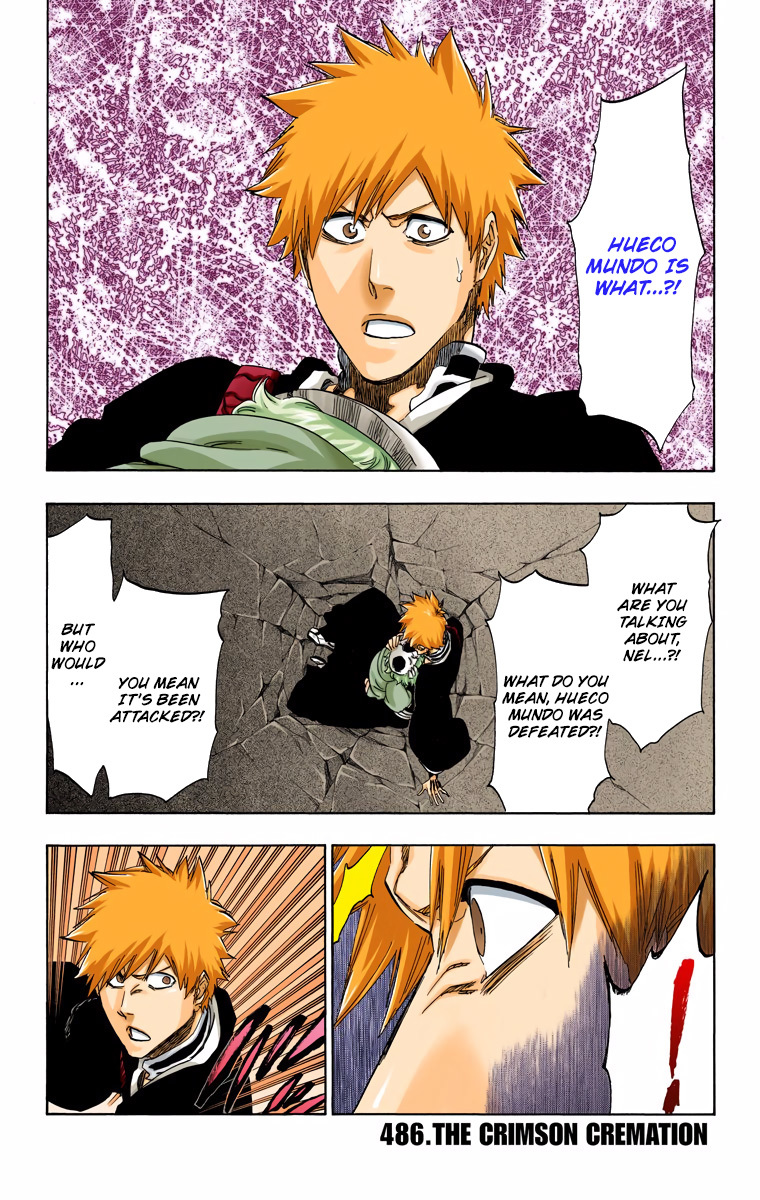 Bleach manga, chapter 486, page 3 of 20