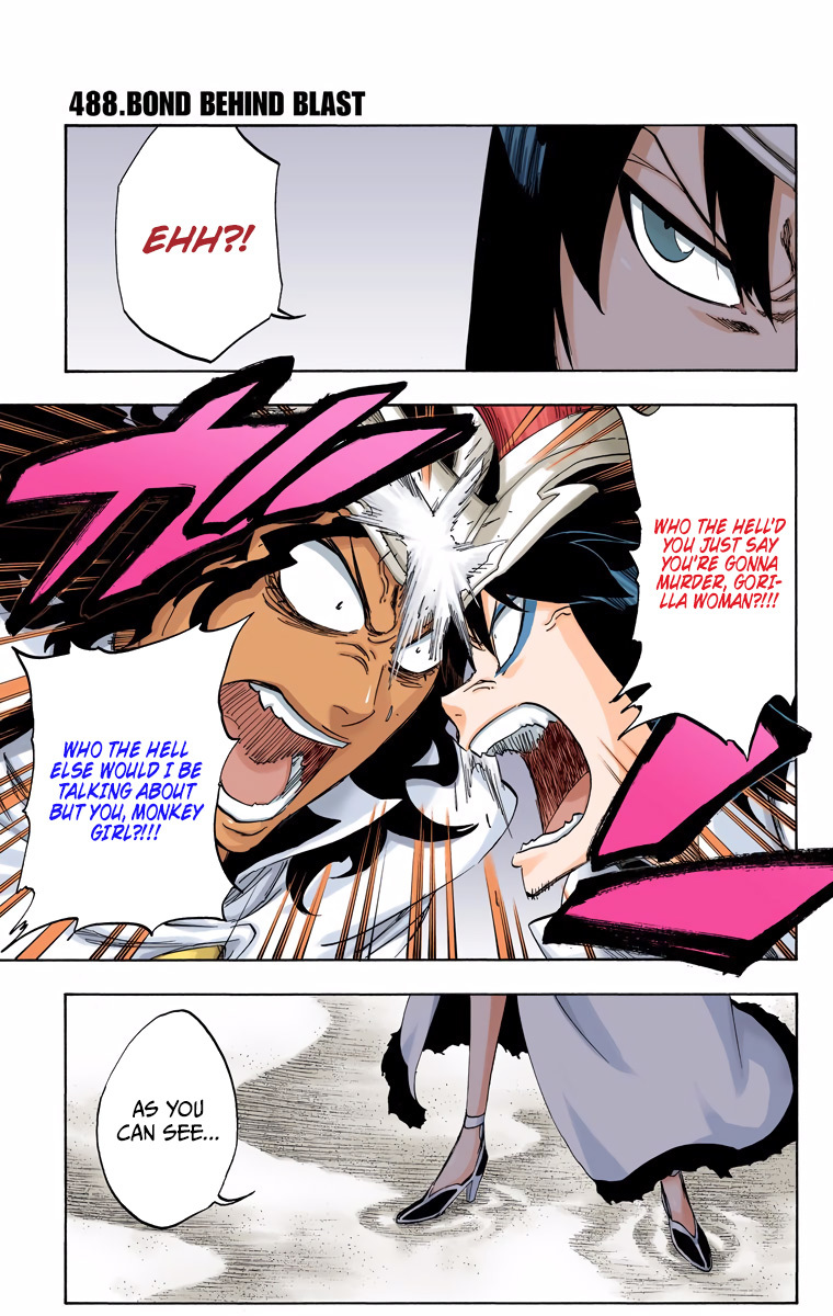 Bleach manga, chapter 488, page 3 of 20