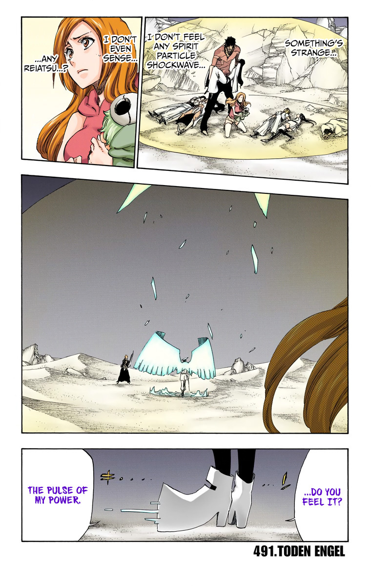 Bleach manga, chapter 491, page 3 of 20