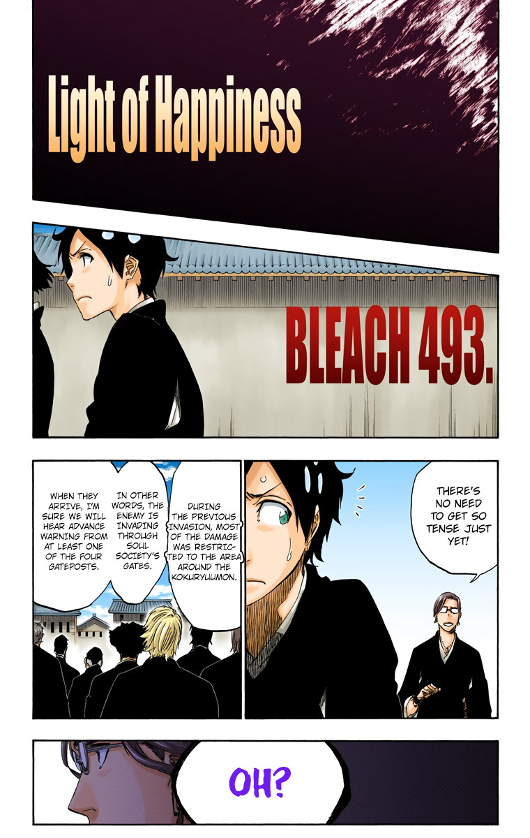 Bleach Chapter 493 page 17 - Chapter 493 : Light of Happiness