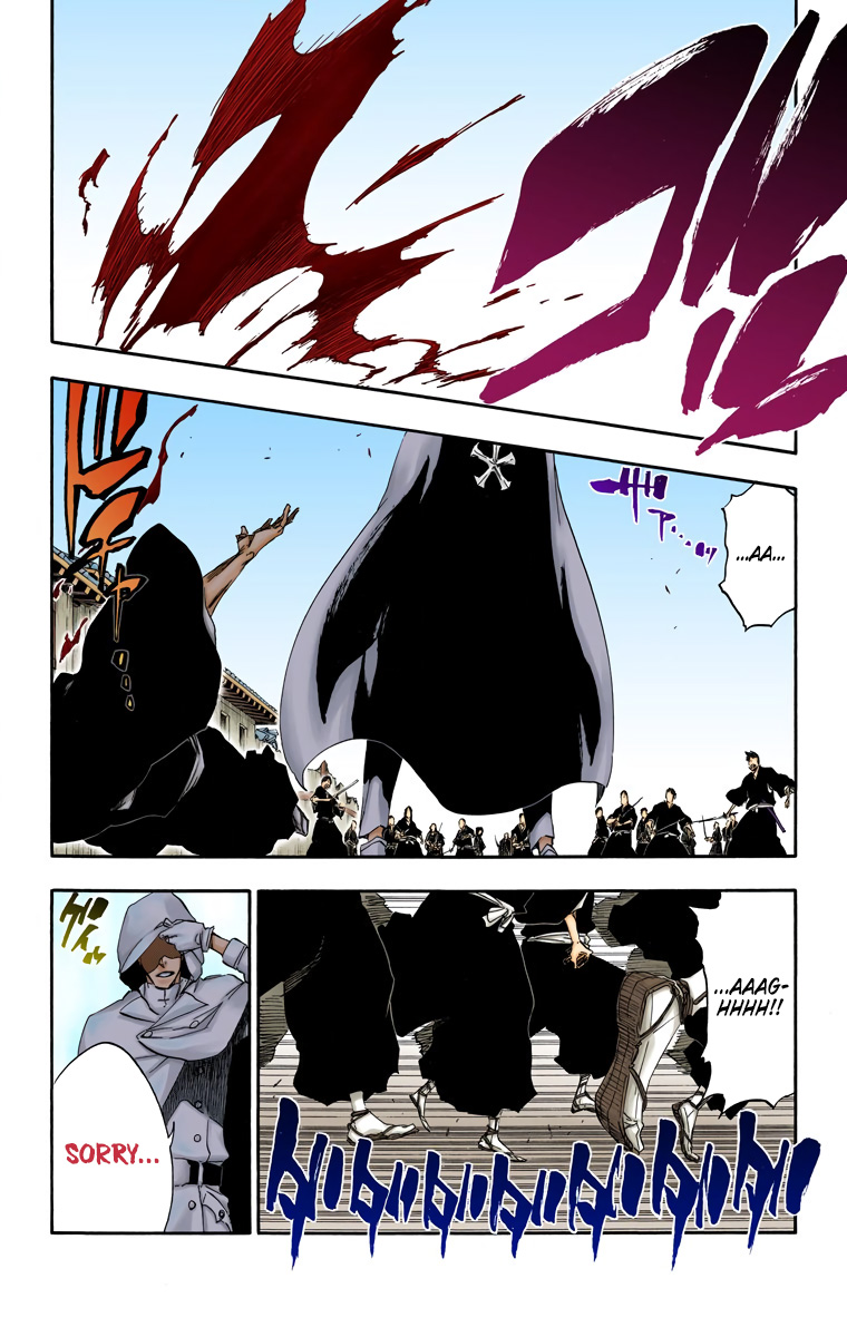 Bleach manga, chapter 494, page 16 of 20