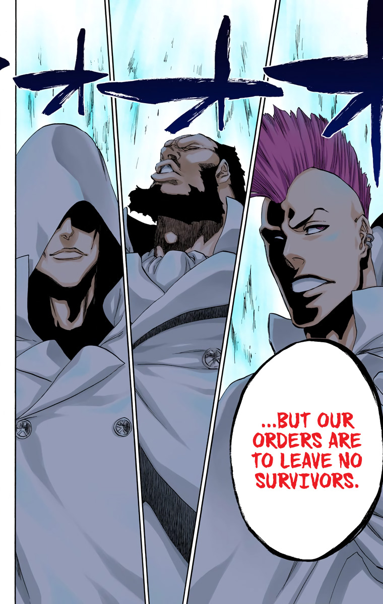 Bleach manga, chapter 494, page 17 of 20
