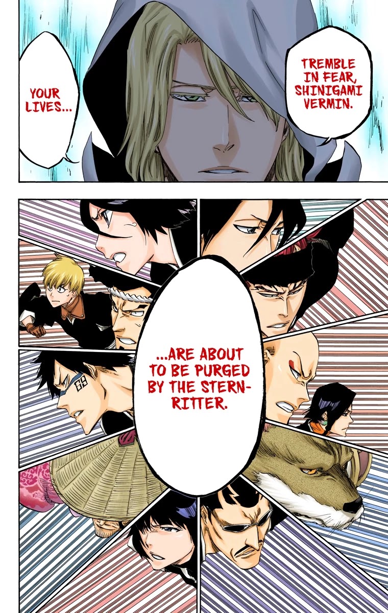 Bleach manga, chapter 494, page 18 of 20