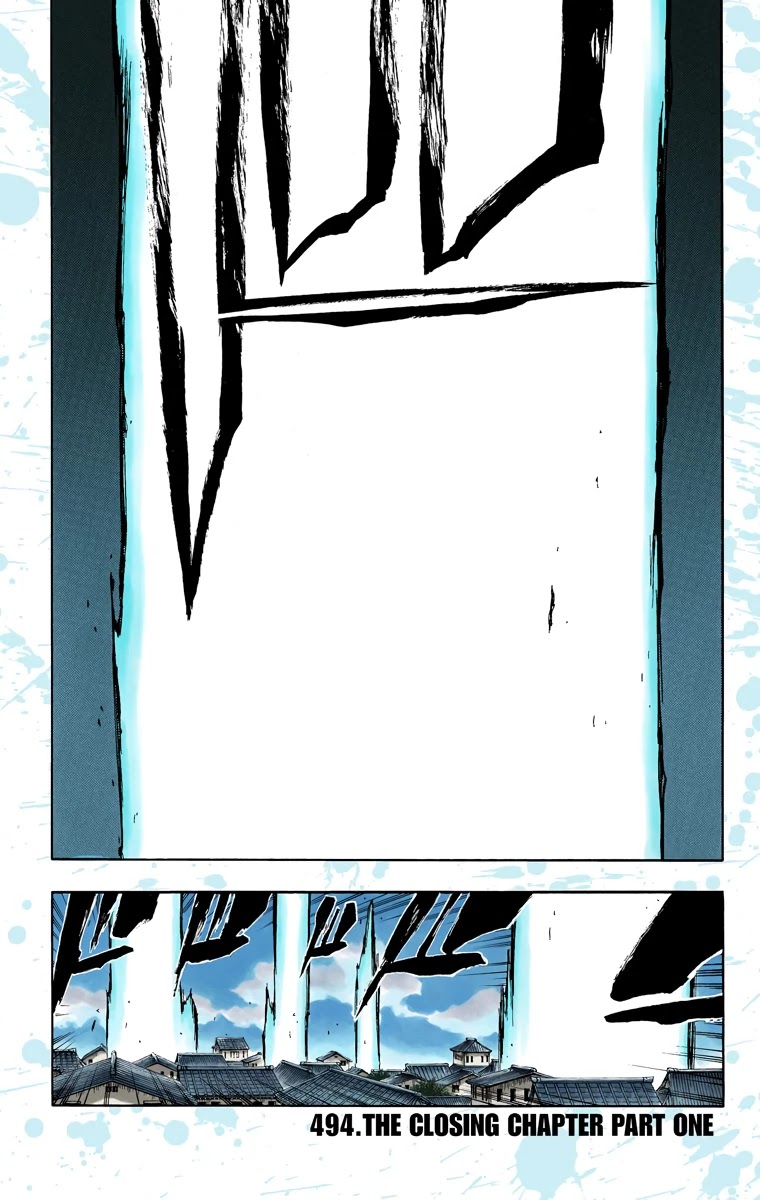 Bleach manga, chapter 494, page 3 of 20