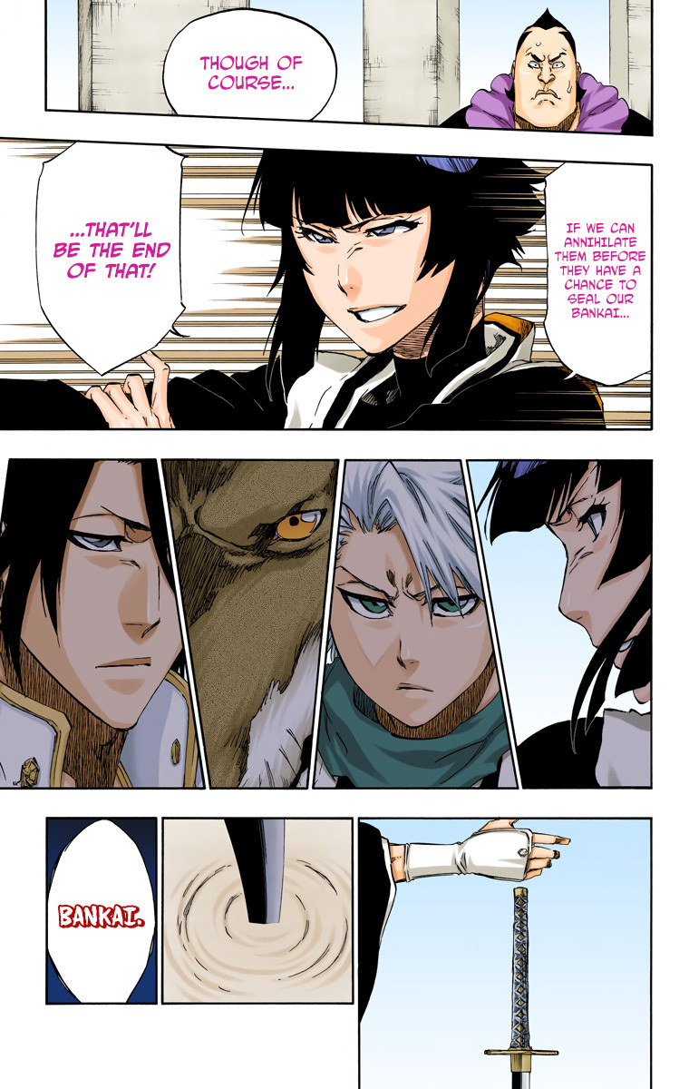 Bleach manga, chapter 496, page 12 of 18