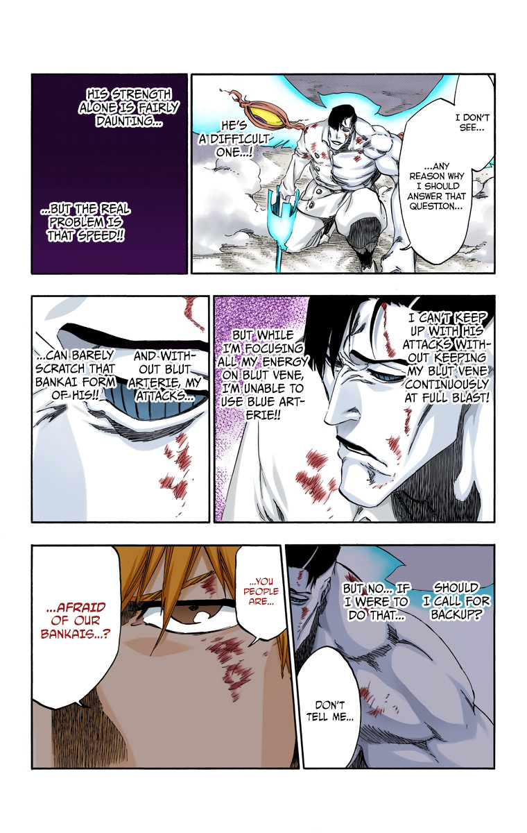 Bleach manga, chapter 498, page 15 of 19