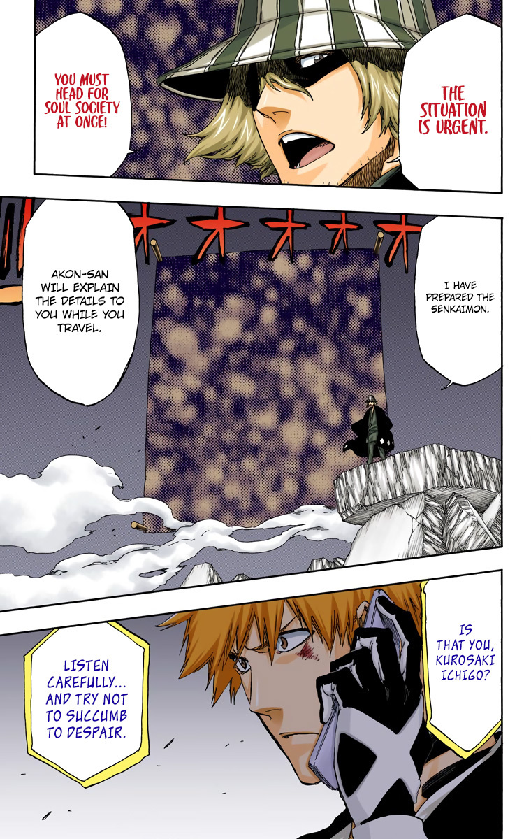 Bleach manga, chapter 498, page 18 of 19