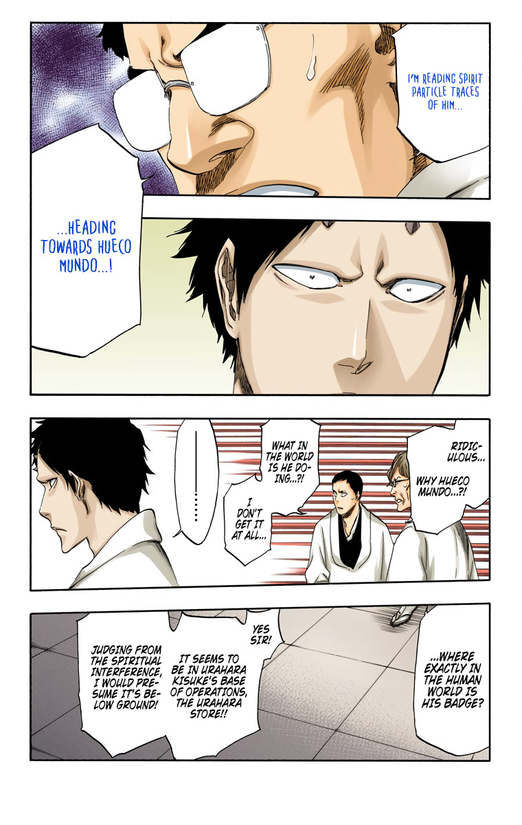 Bleach manga, chapter 498, page 3 of 19