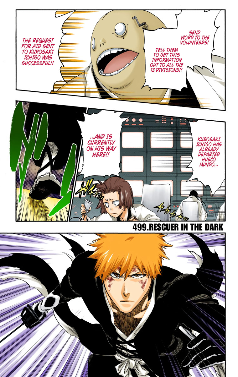 Bleach Chapter 499 page 2 - Chapter 499 : Rescuer in the Dark