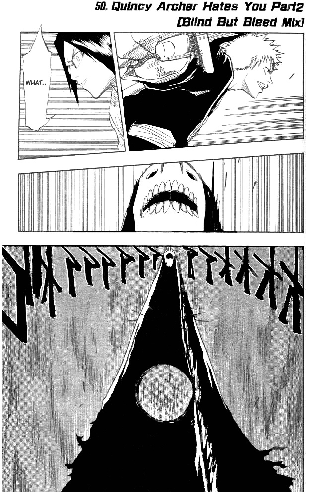 Bleach manga, chapter 50, page 2 of 21