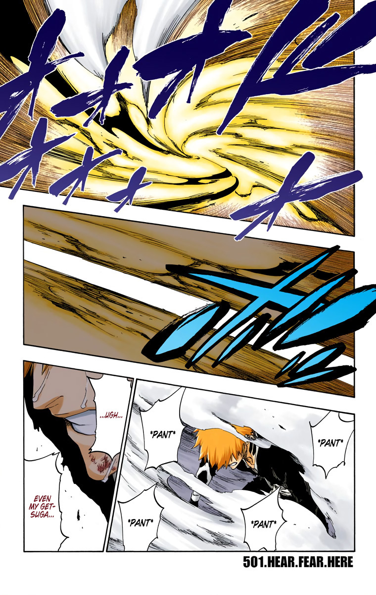 Bleach manga, chapter 501, page 3 of 20