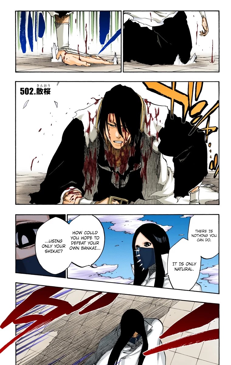 Bleach Chapter 502 page 3 - Chapter 502: Falling Sakura
