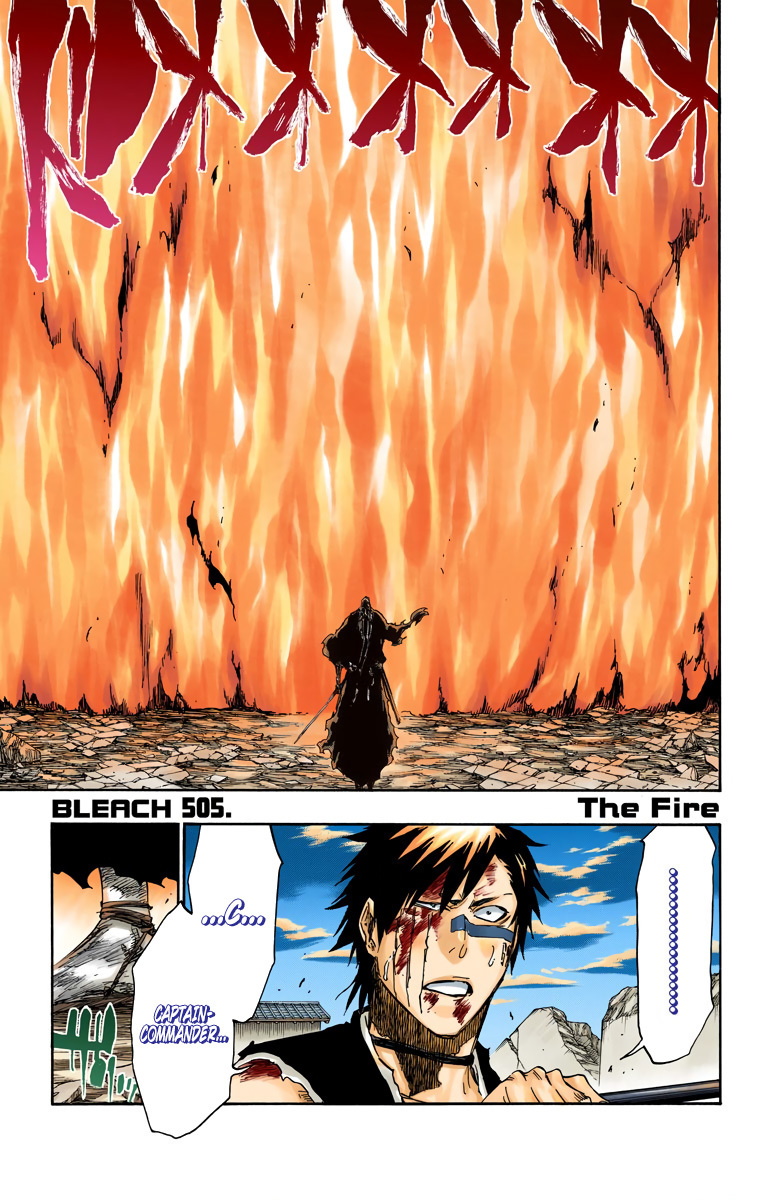 Bleach Chapter 505 page 5 - Chapter 505 : The Fire