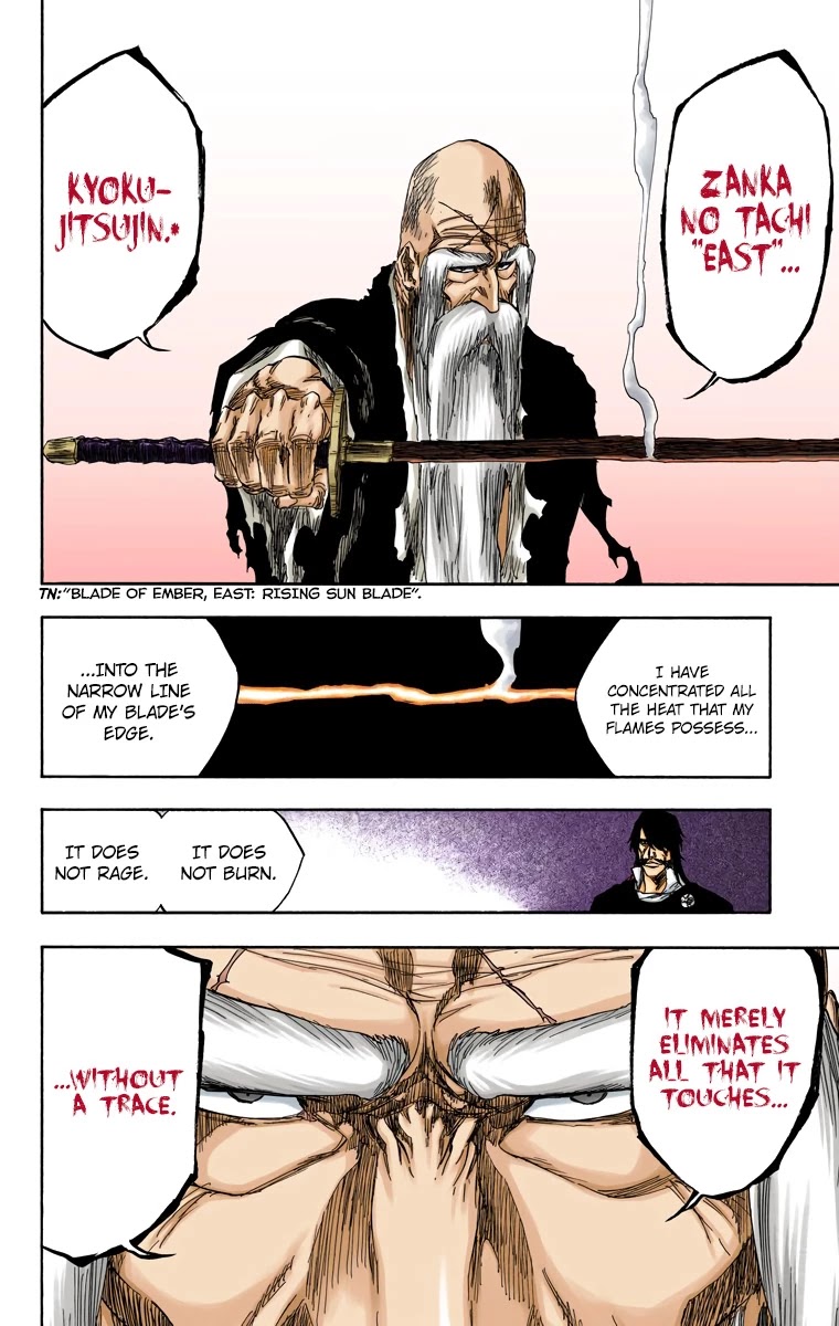 Bleach manga, chapter 507, page 13 of 19
