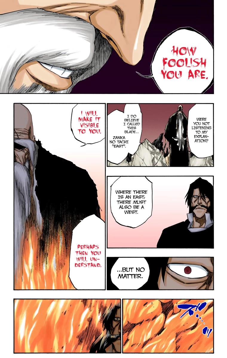 Bleach manga, chapter 507, page 16 of 19