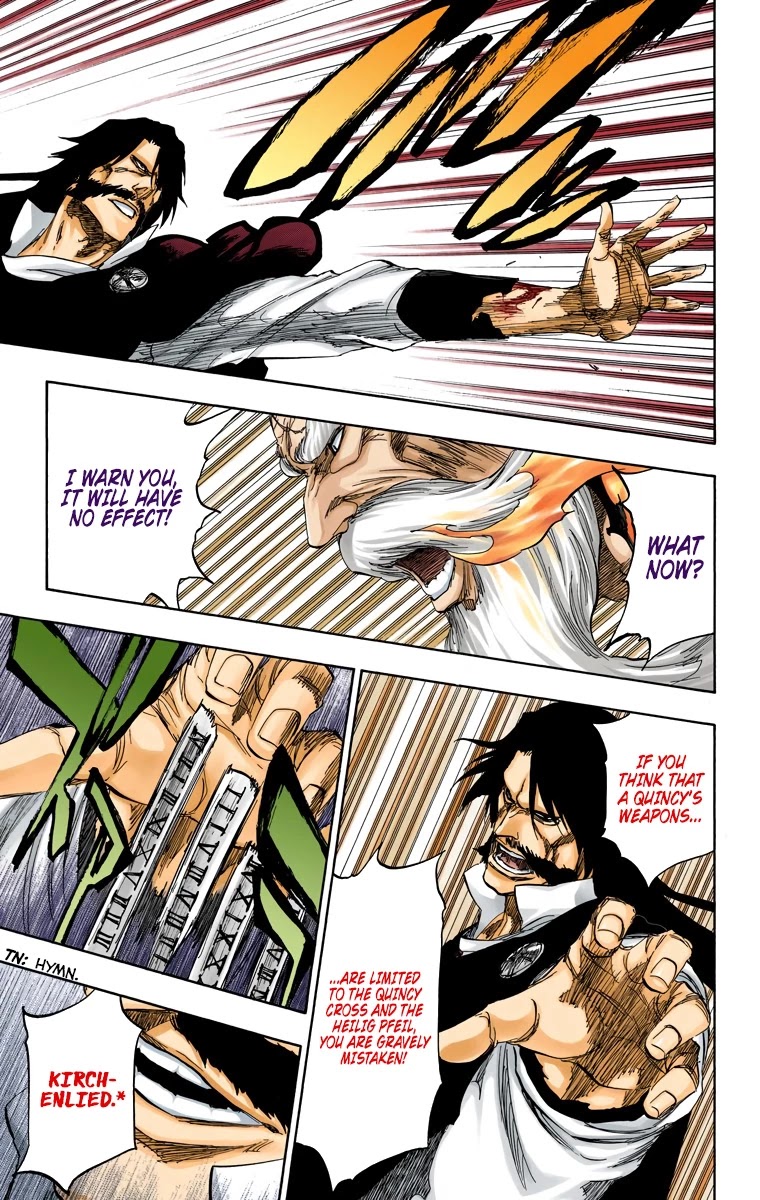 Bleach manga, chapter 508, page 12 of 17
