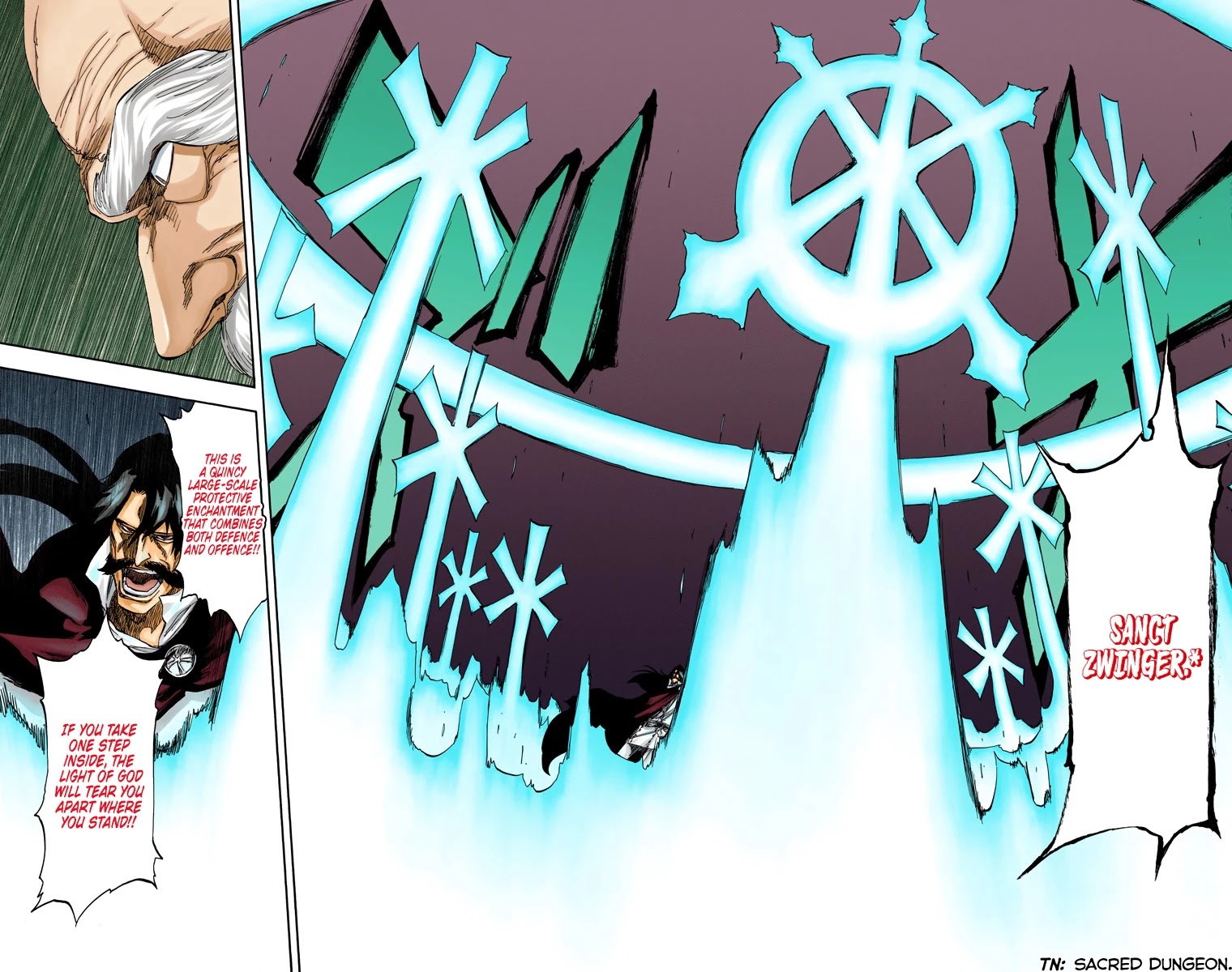 Bleach manga, chapter 508, page 13 of 17
