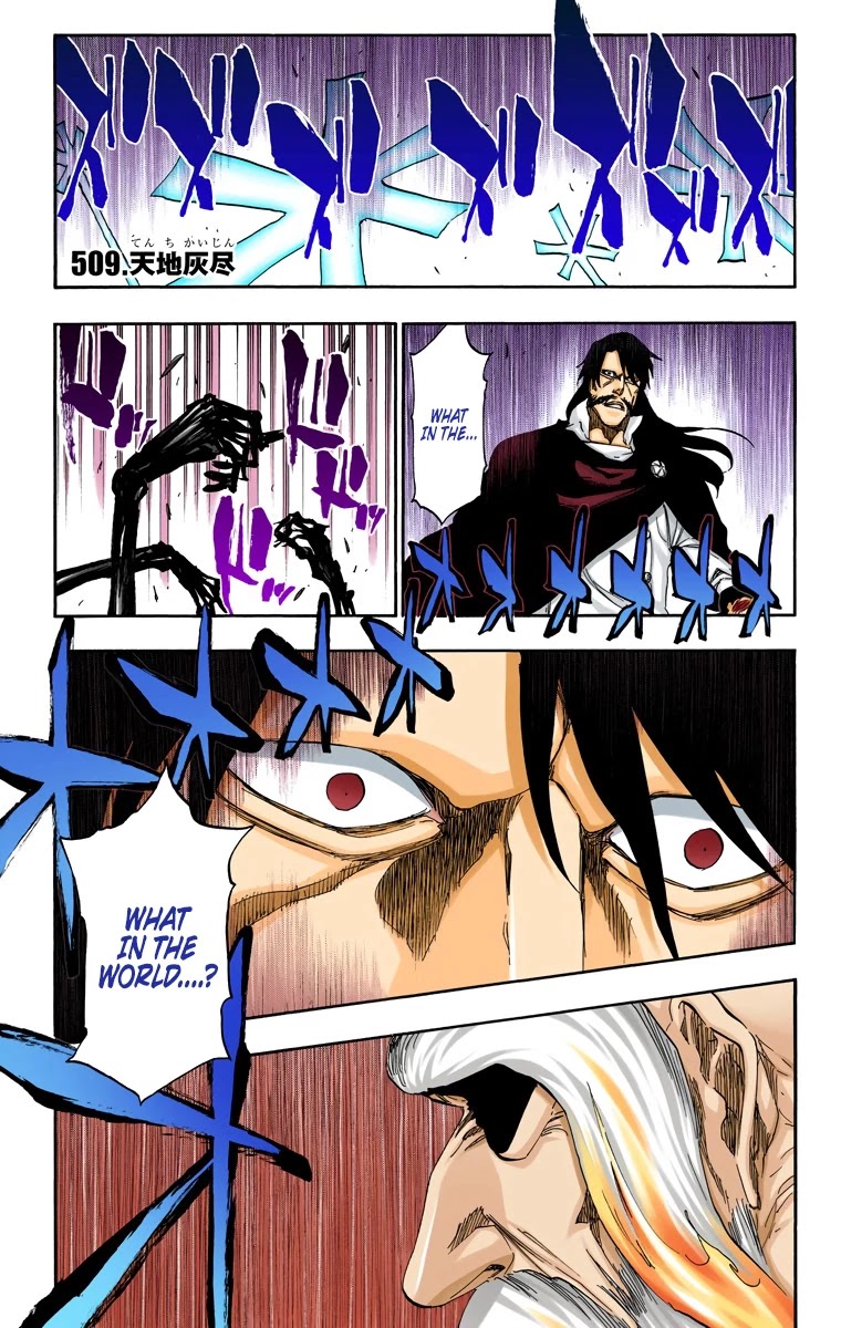 Bleach manga, chapter 509, page 3 of 23