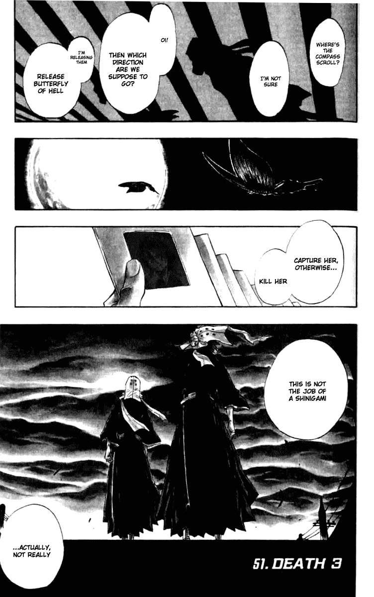 Bleach manga, chapter 51, page 1 of 23