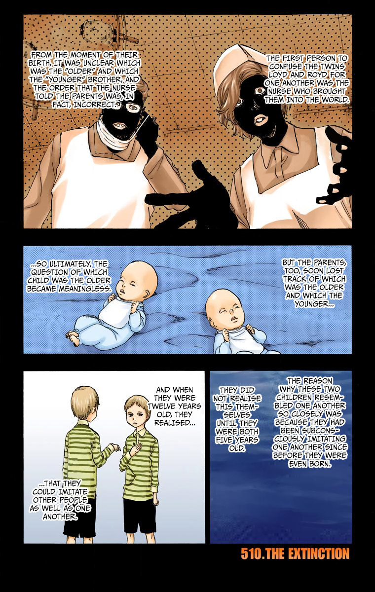 Bleach manga, chapter 510, page 3 of 19