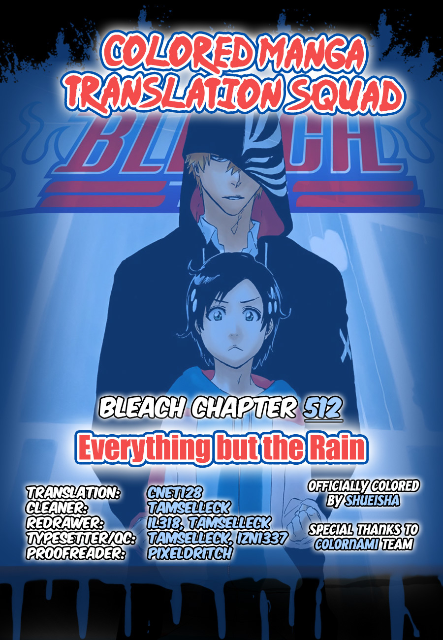 Bleach manga, chapter 512, page 2 of 19