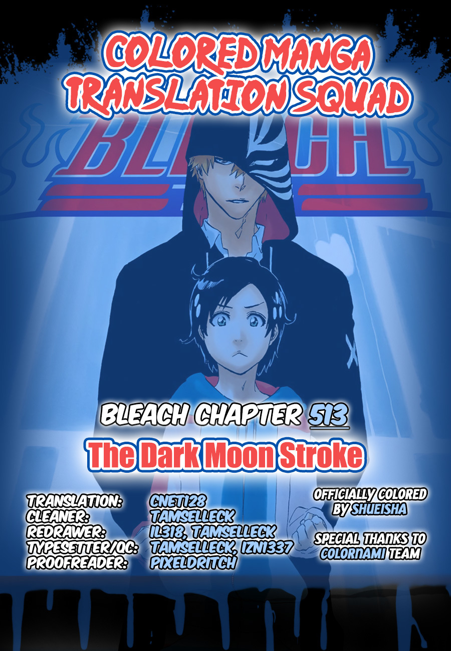 Bleach manga, chapter 513, page 2 of 19