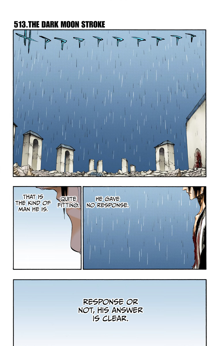 Bleach manga, chapter 513, page 3 of 19