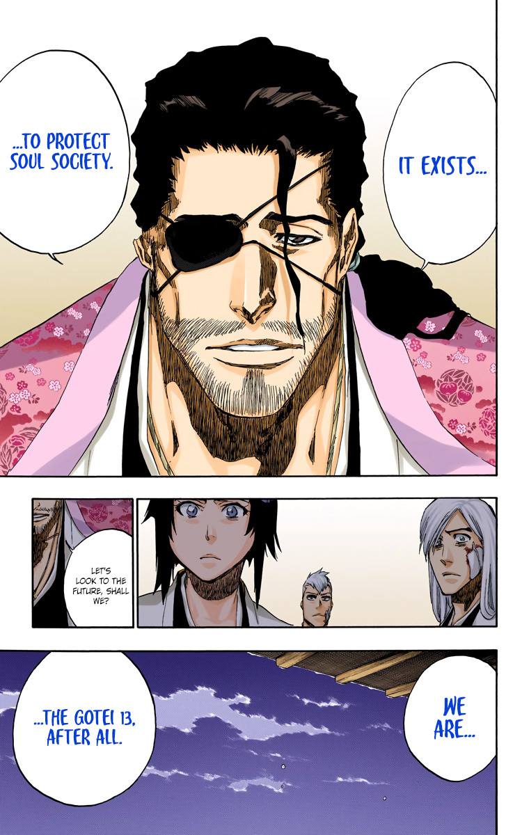 Bleach manga, chapter 515, page 19 of 20