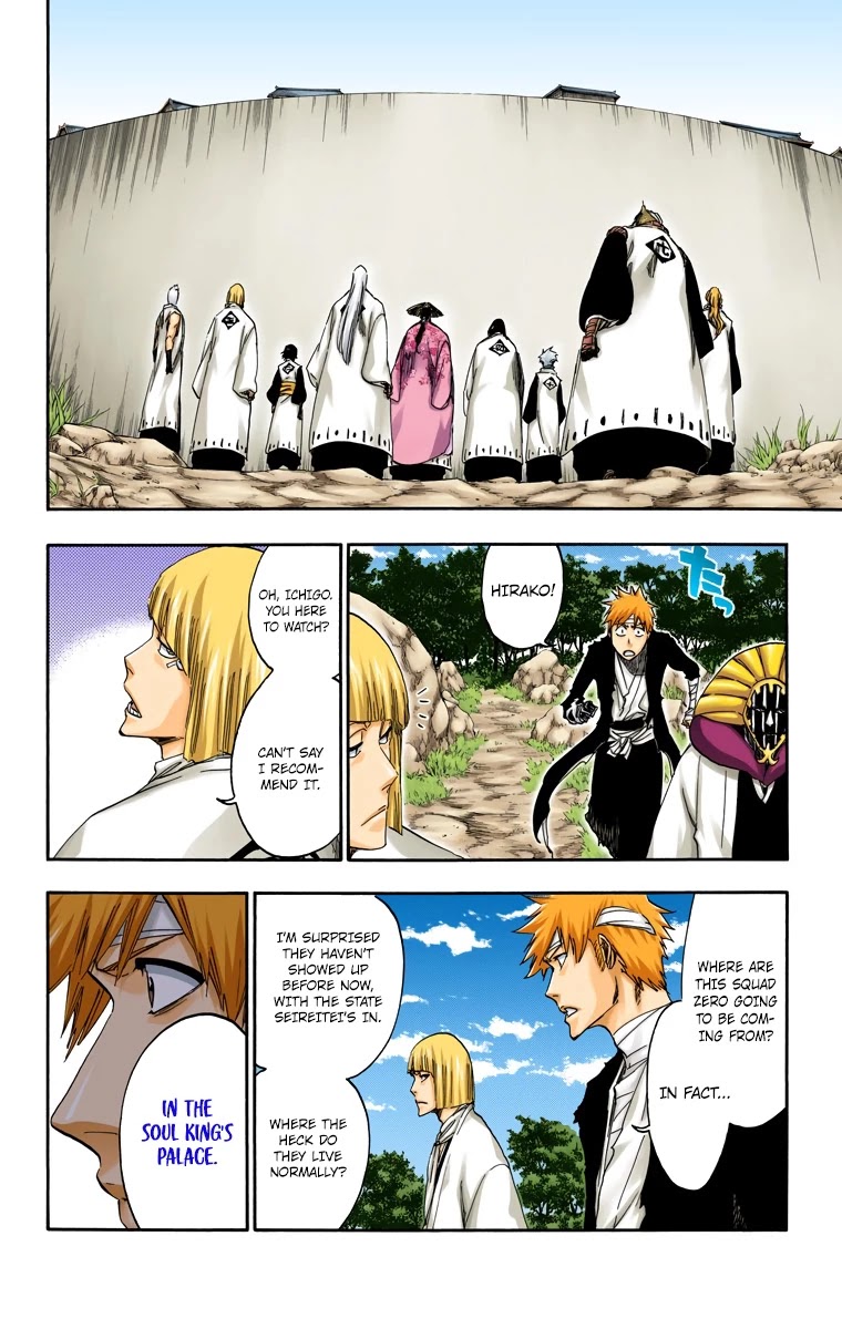 Bleach manga, chapter 516, page 13 of 18