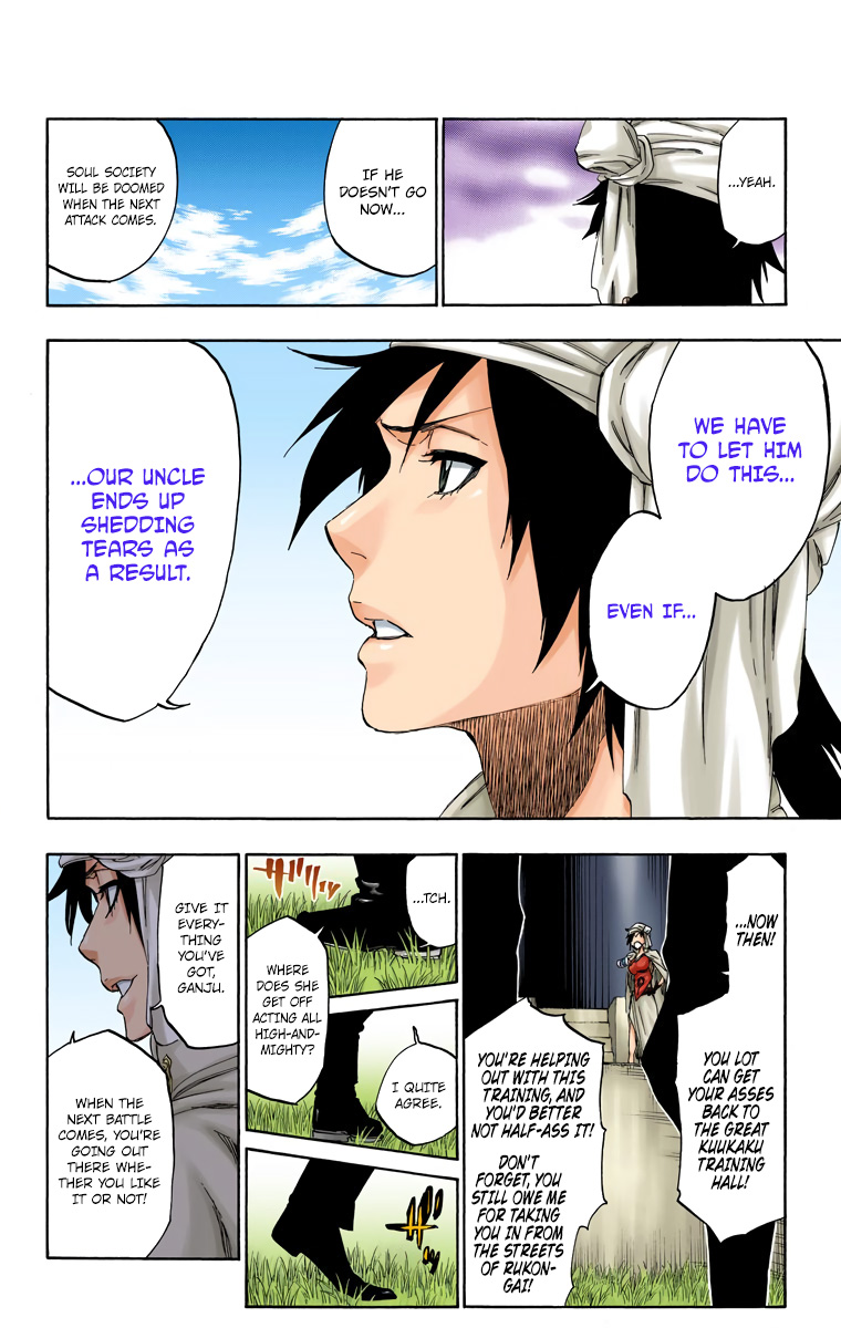 Bleach manga, chapter 518, page 16 of 19