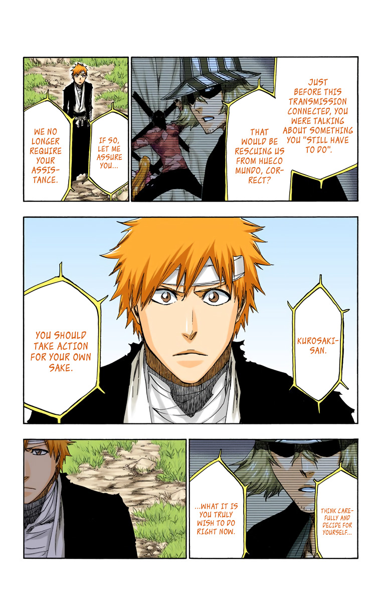Bleach manga, chapter 518, page 8 of 19