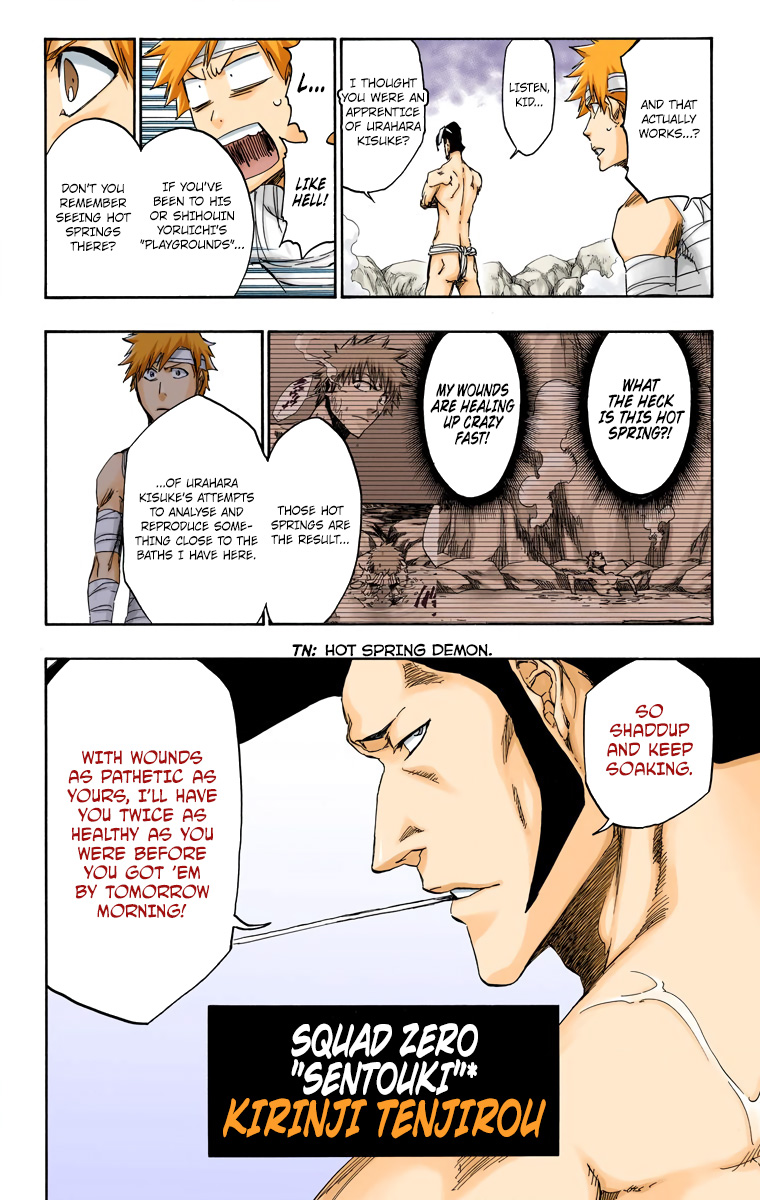 Bleach manga, chapter 519, page 16 of 19