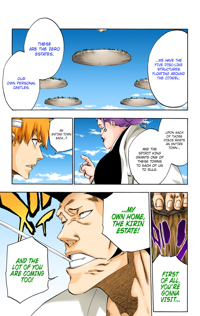 Bleach manga, chapter 519, page 9 of 19